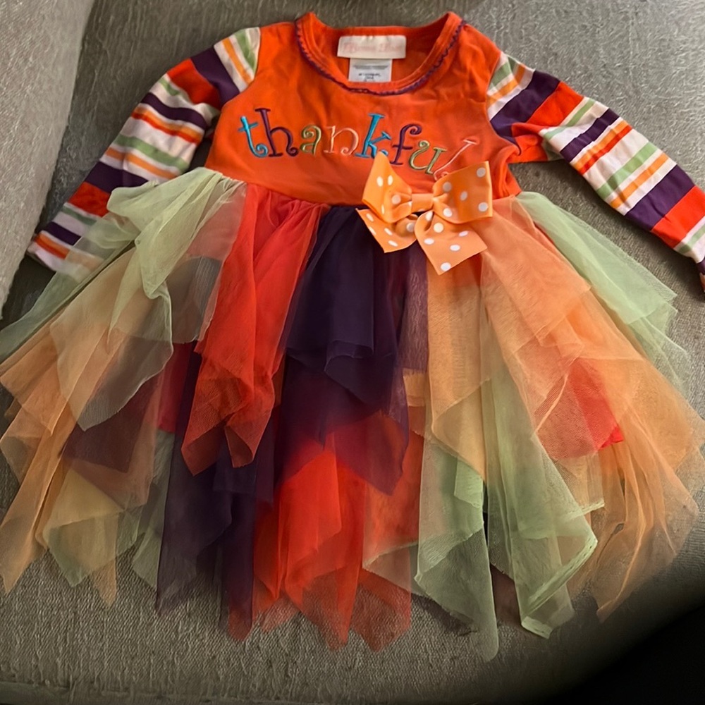 “Thankful” Tutu Shirt - 12M